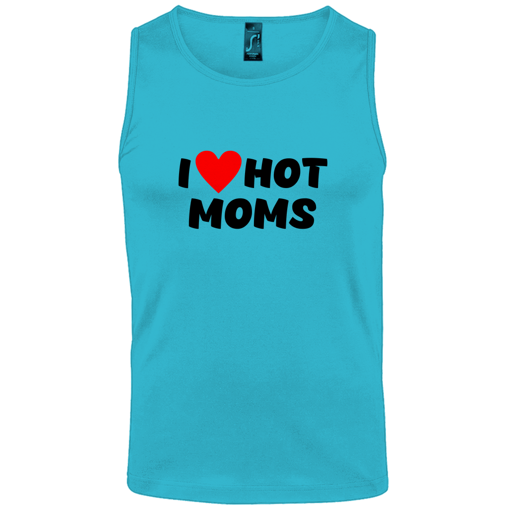 "I Love 🔥 Moms" Tank-Top