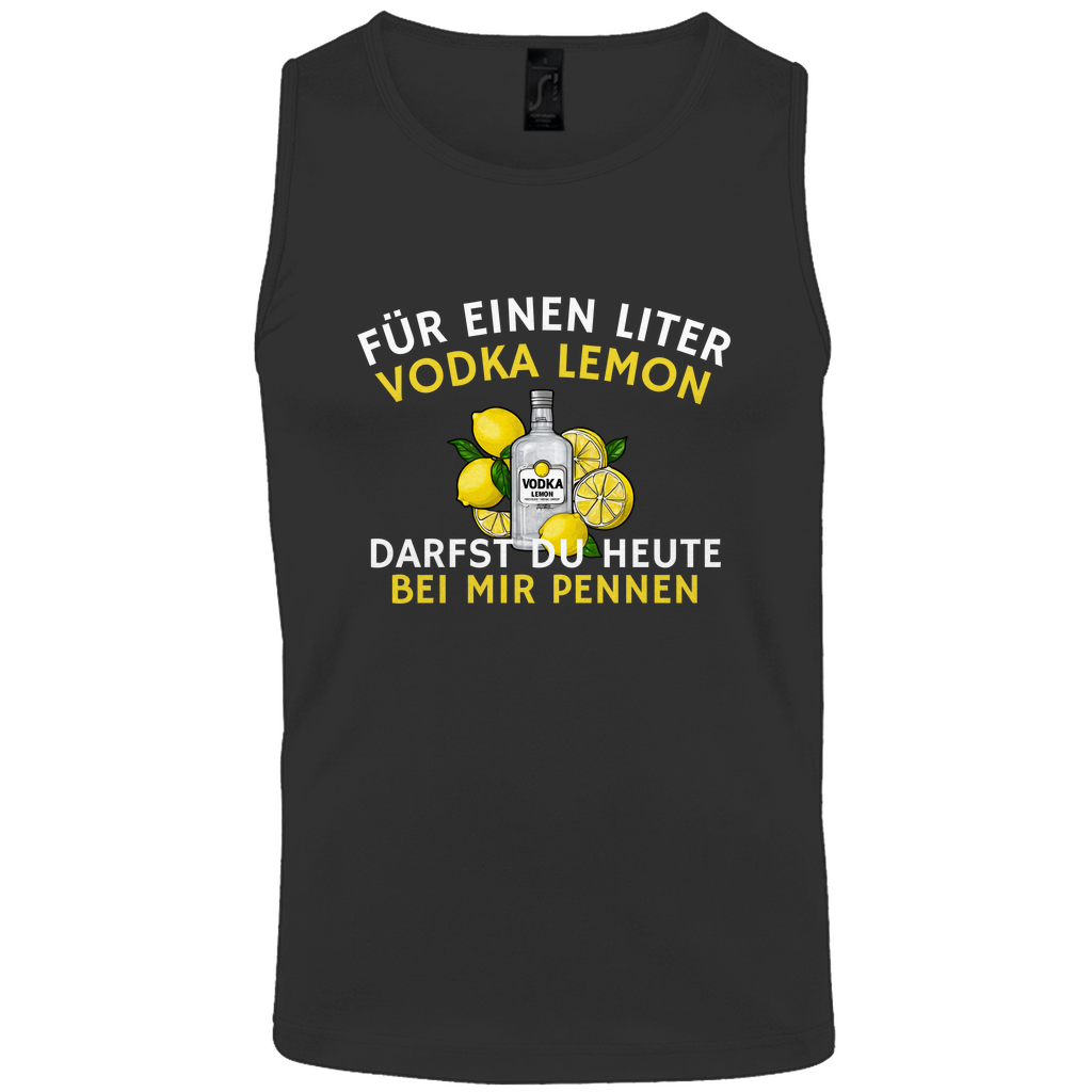 "Für einen Liter Vodka Lemon ..." Tank-Top