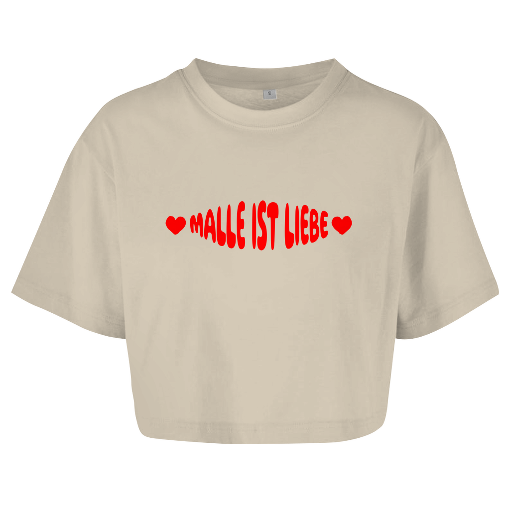 "Malle ist Liebe" Crop-Top