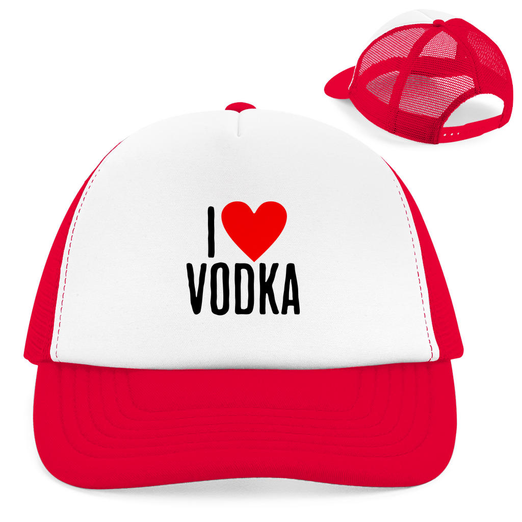 "I ❤ Vodka " Retro Trucker Cap