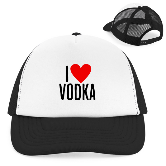 "I ❤ Vodka " Retro Trucker Cap