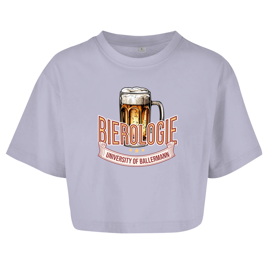 "Bierologie" Crop-Top