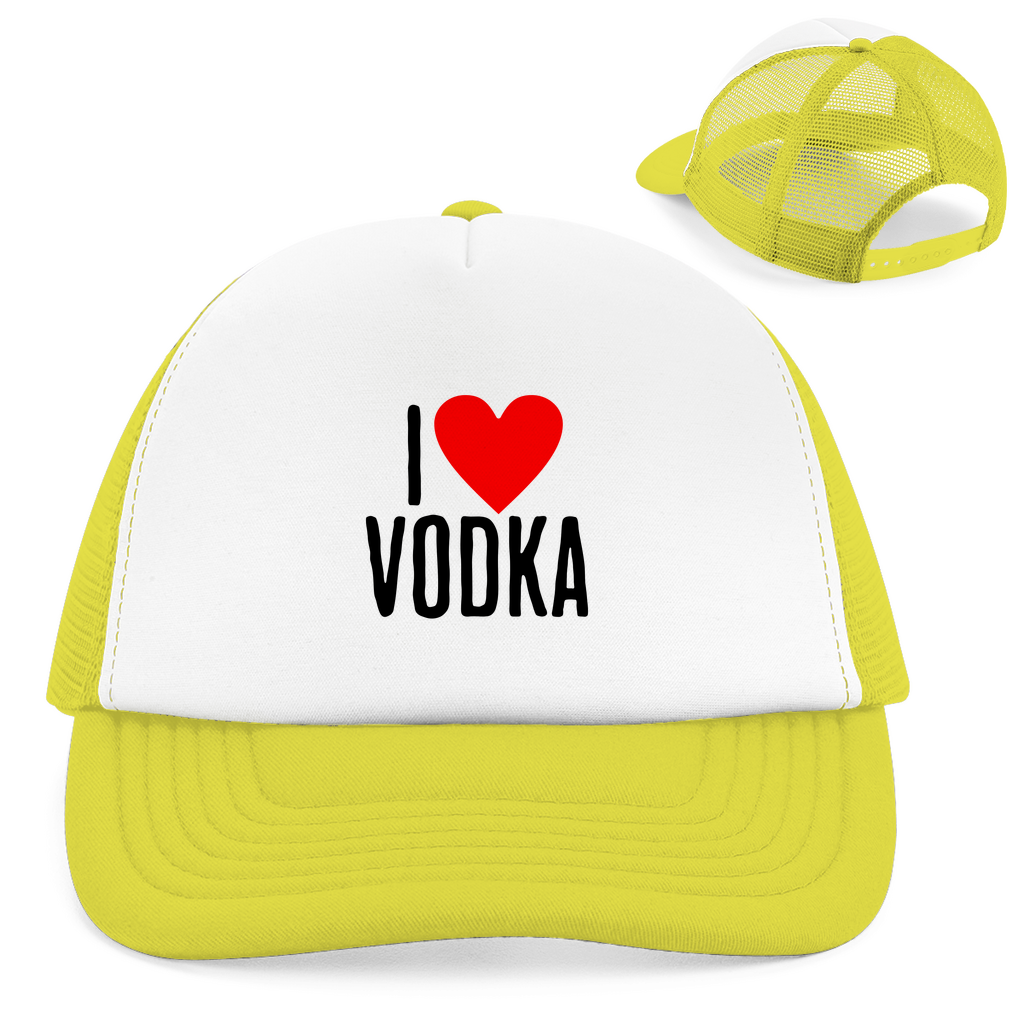 "I ❤ Vodka " Retro Trucker Cap