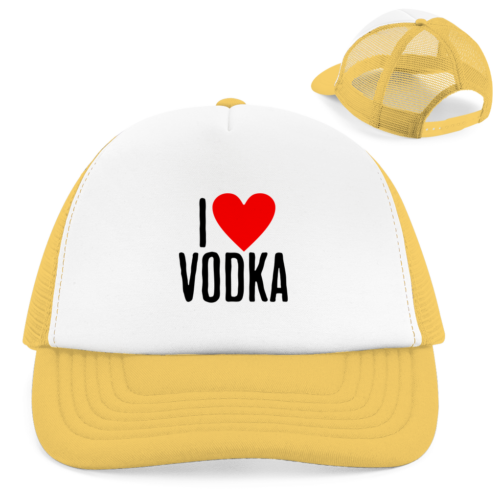 "I ❤ Vodka " Retro Trucker Cap
