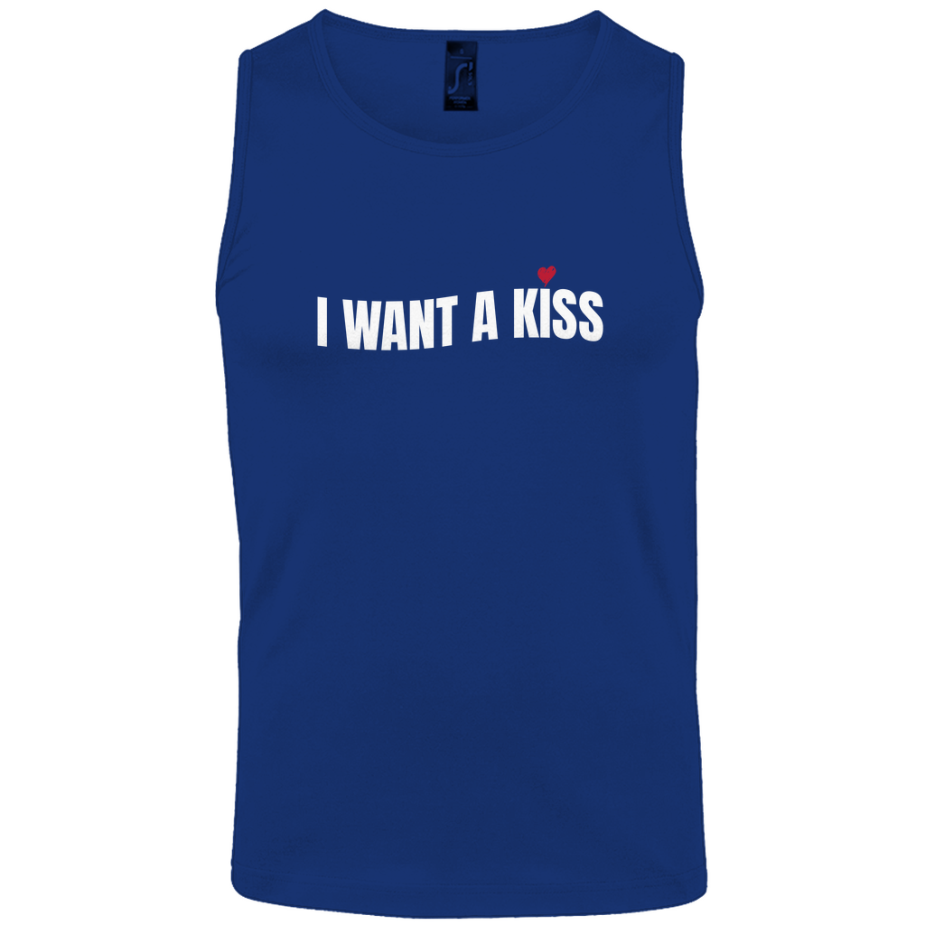 "I want a Kiss" Tank-Top