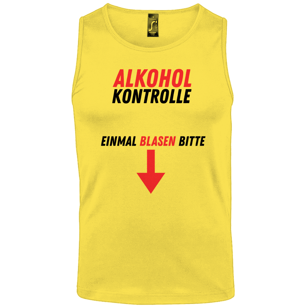 "Alkohol Kontrolle" Tank-Top