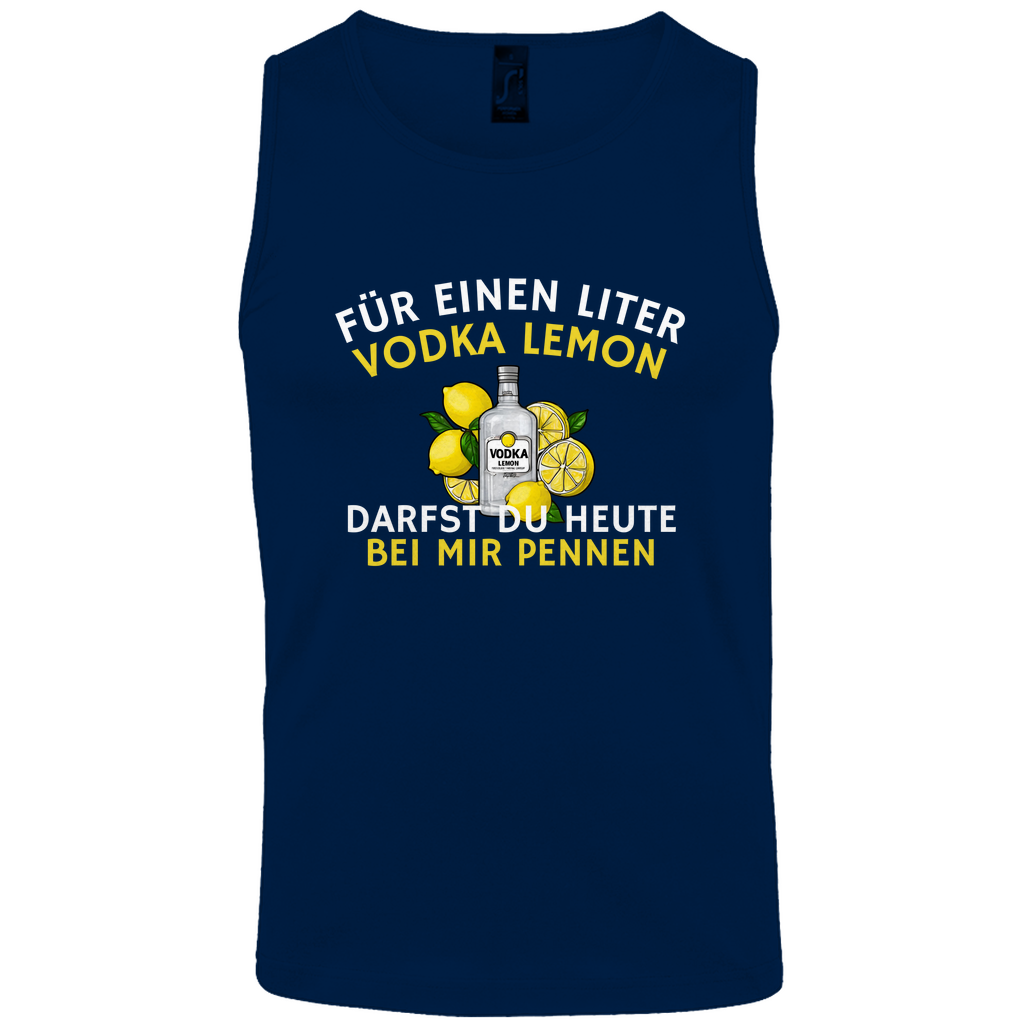 "Für einen Liter Vodka Lemon ..." Tank-Top