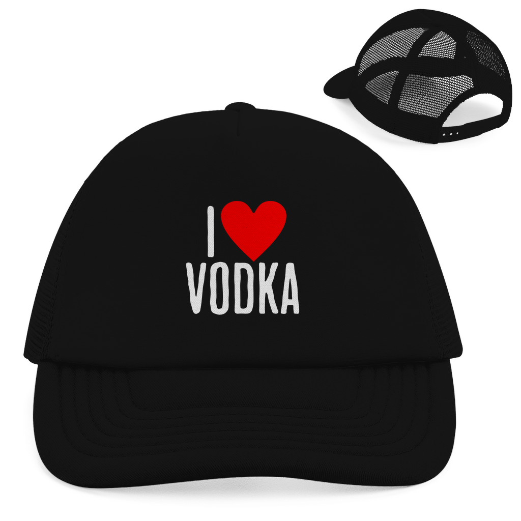 "I ❤ Vodka " Retro Trucker Cap