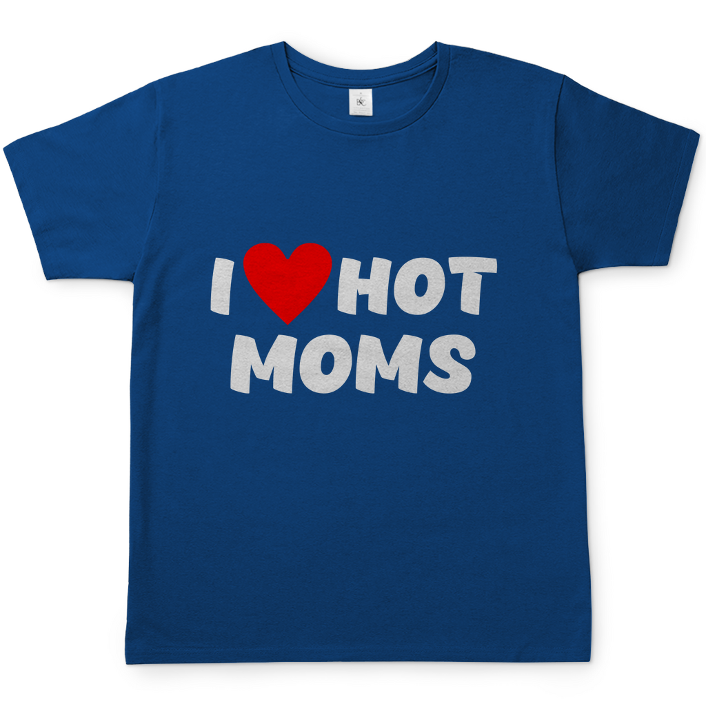 I ❤ hot moms | T-Shirt