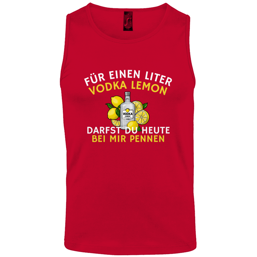 "Für einen Liter Vodka Lemon ..." Tank-Top