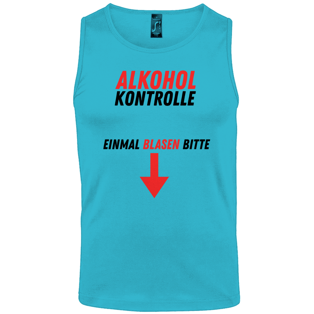 "Alkohol Kontrolle" Tank-Top