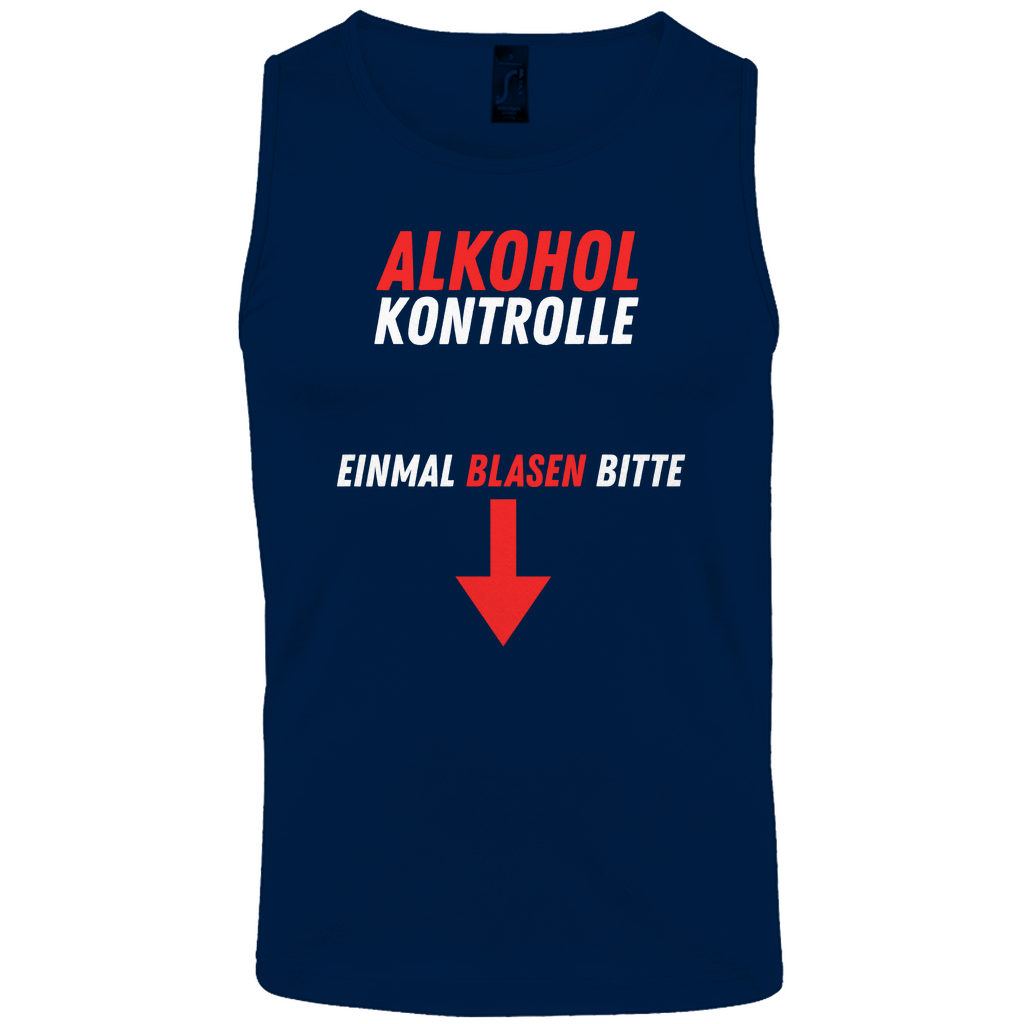 "Alkohol Kontrolle" Tank-Top