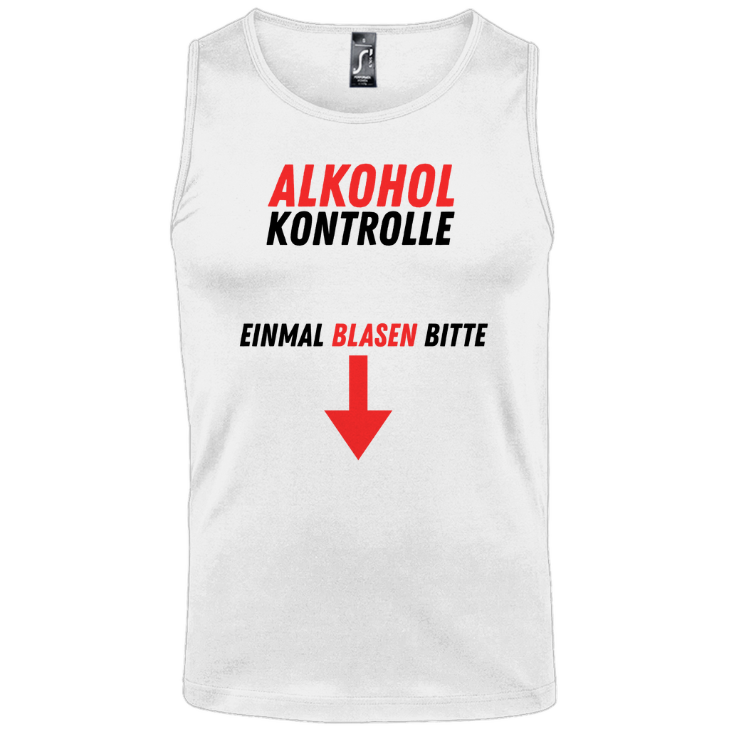 "Alkohol Kontrolle" Tank-Top
