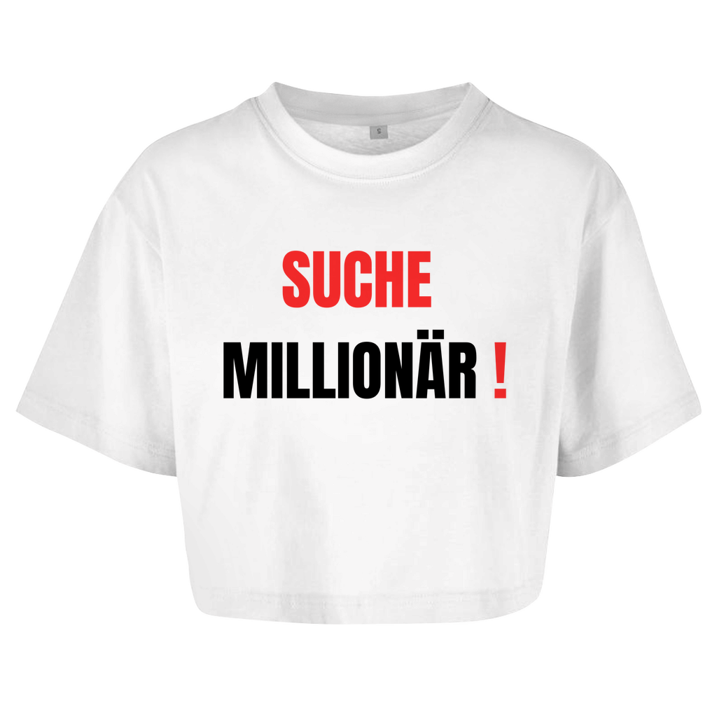 "Der Bär macht leer" Crop-Top