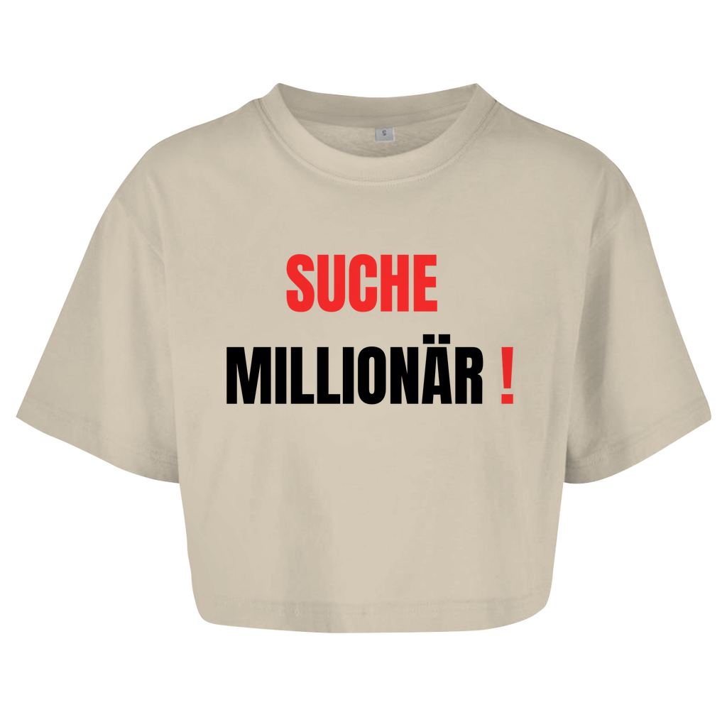 "Der Bär macht leer" Crop-Top