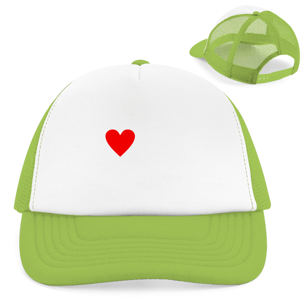 "I ❤ Hot Moms" Retro Trucker Cap