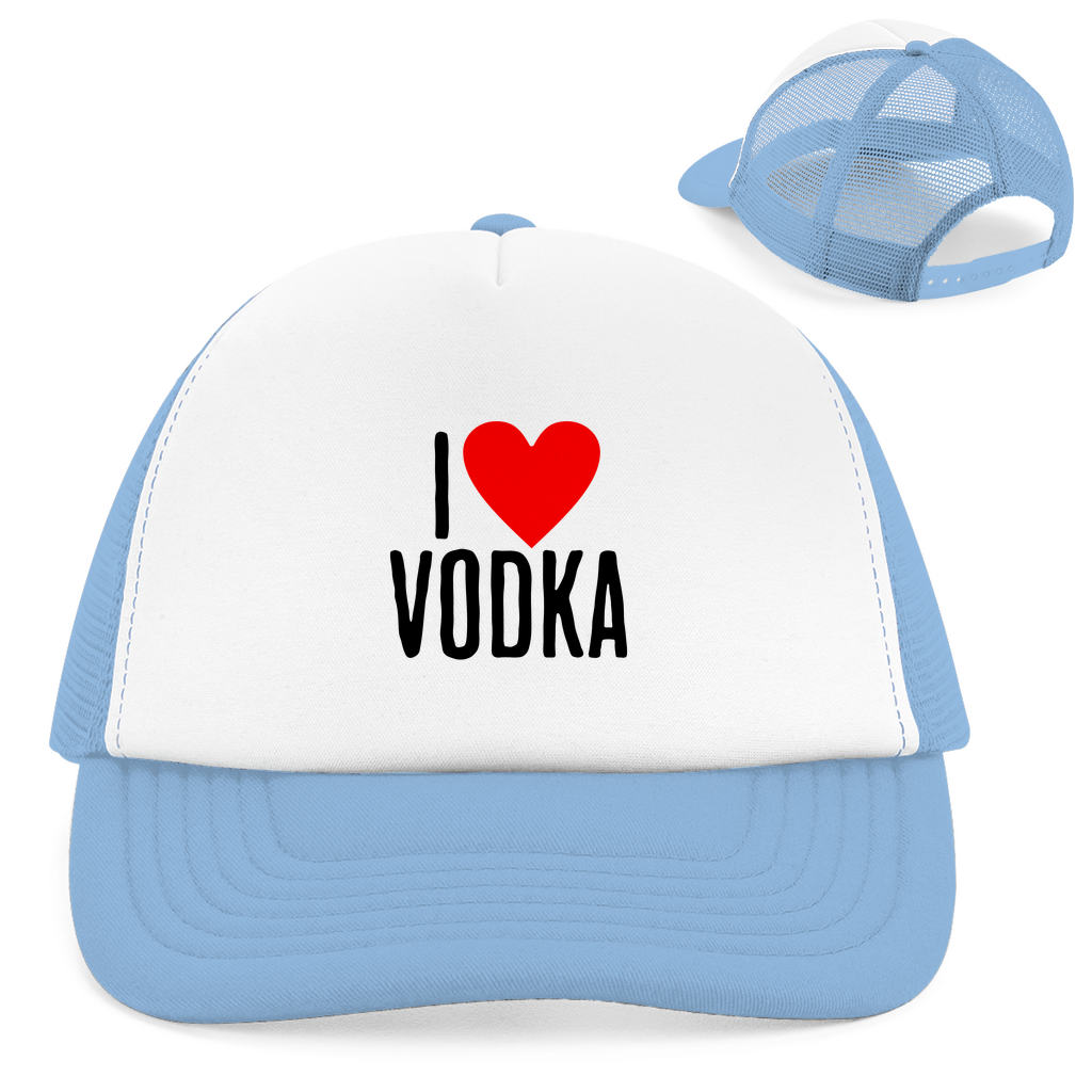 "I ❤ Vodka " Retro Trucker Cap