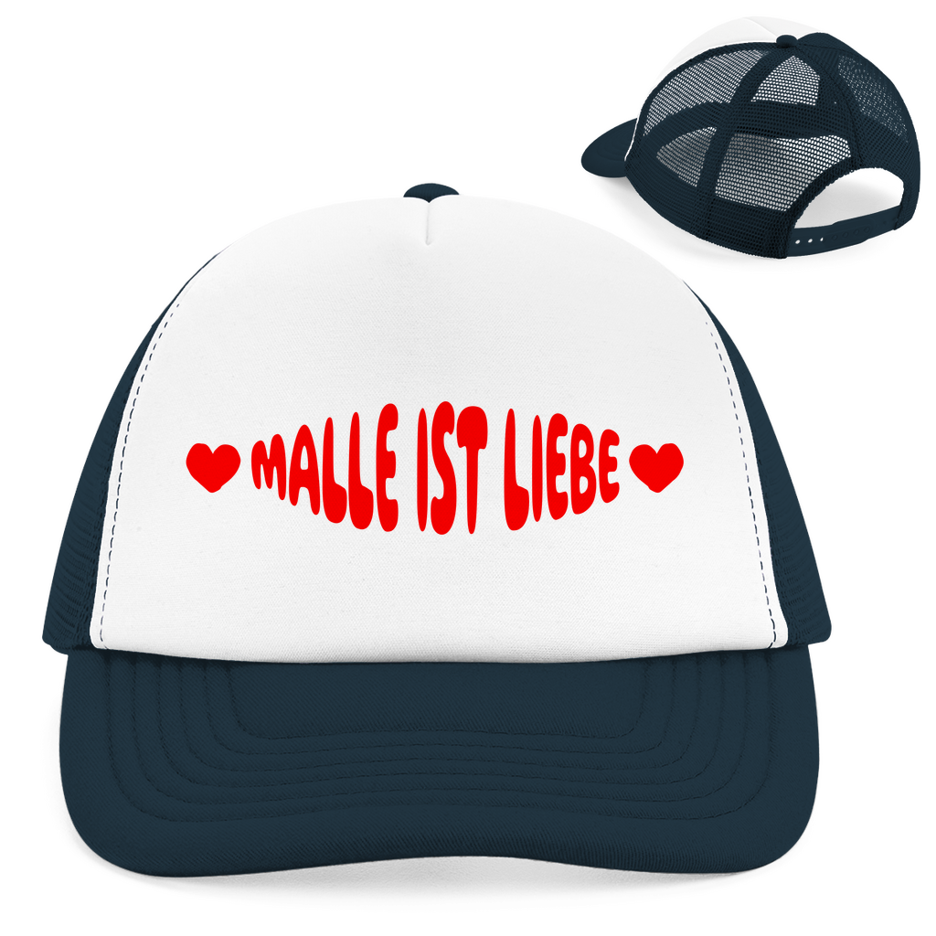"Malle ist Liebe" Retro Trucker Cap