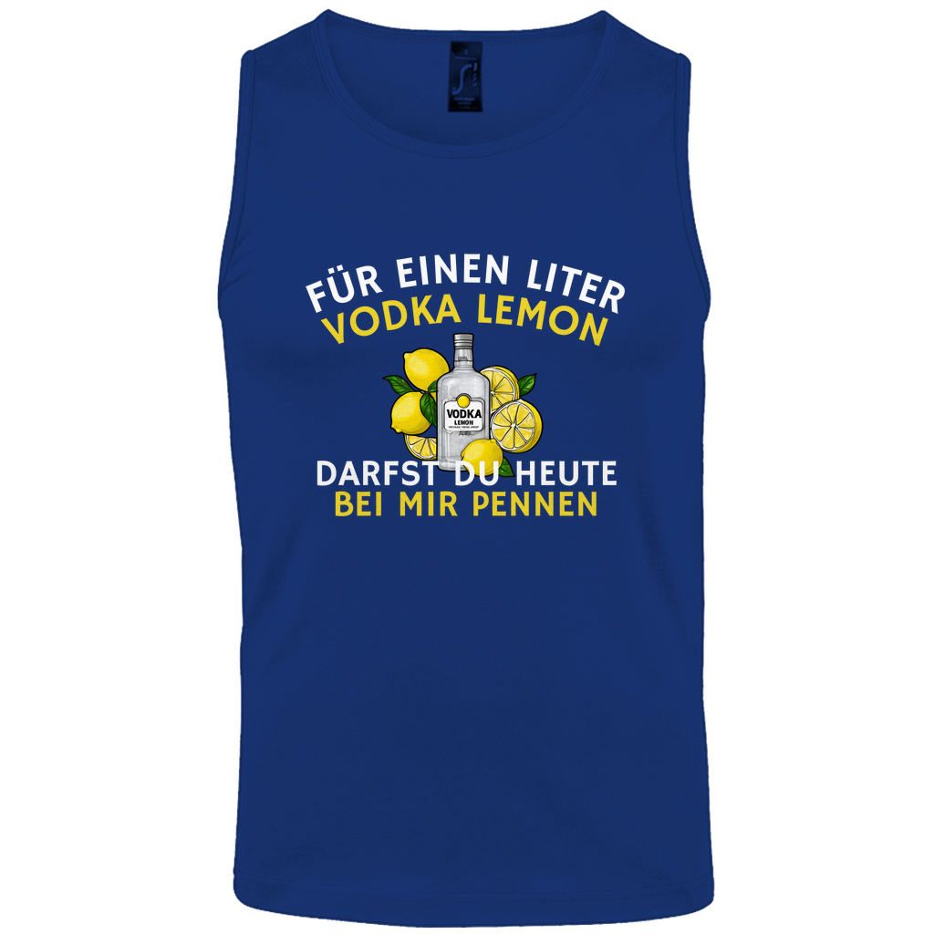 "Für einen Liter Vodka Lemon ..." Tank-Top