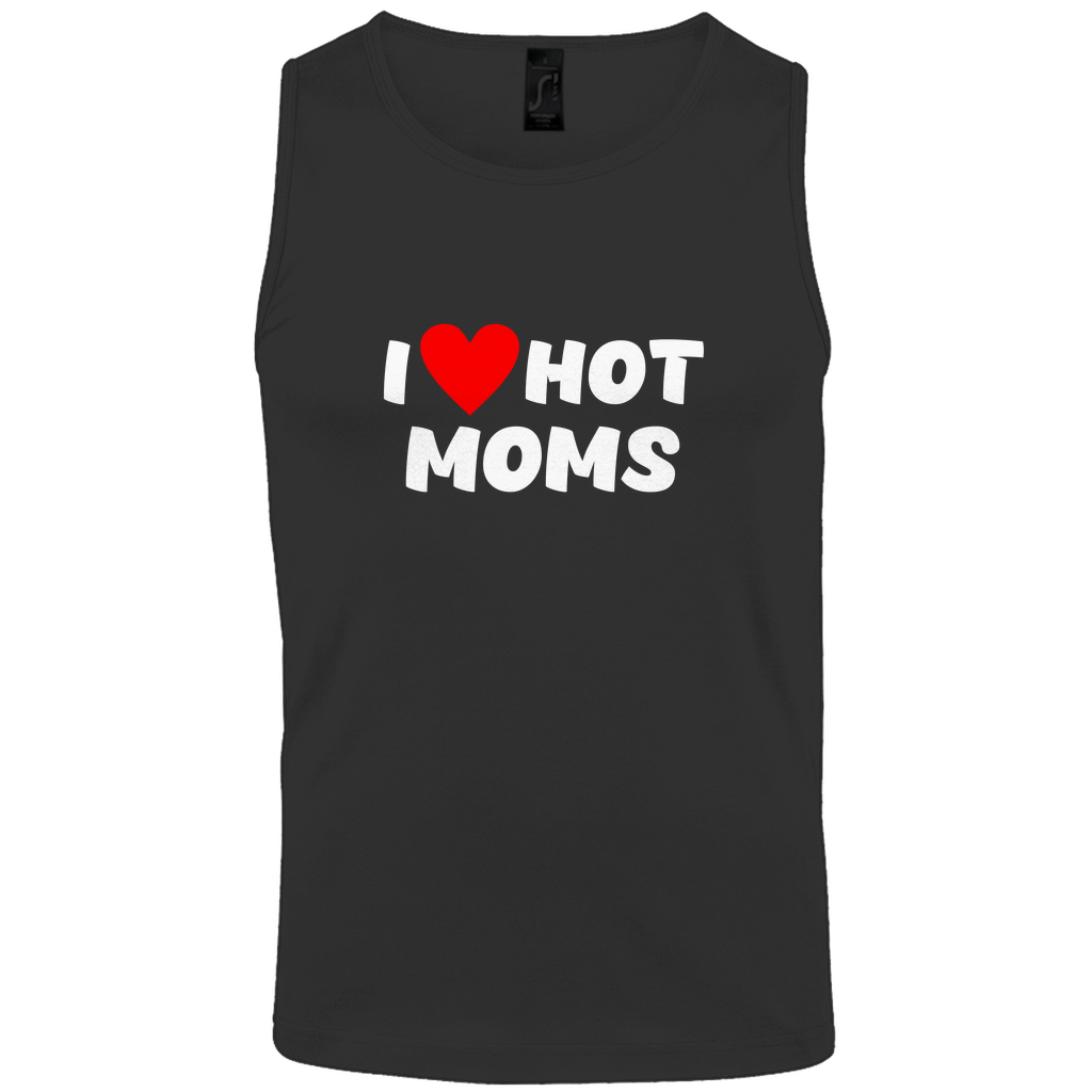 "I Love 🔥 Moms" Tank-Top
