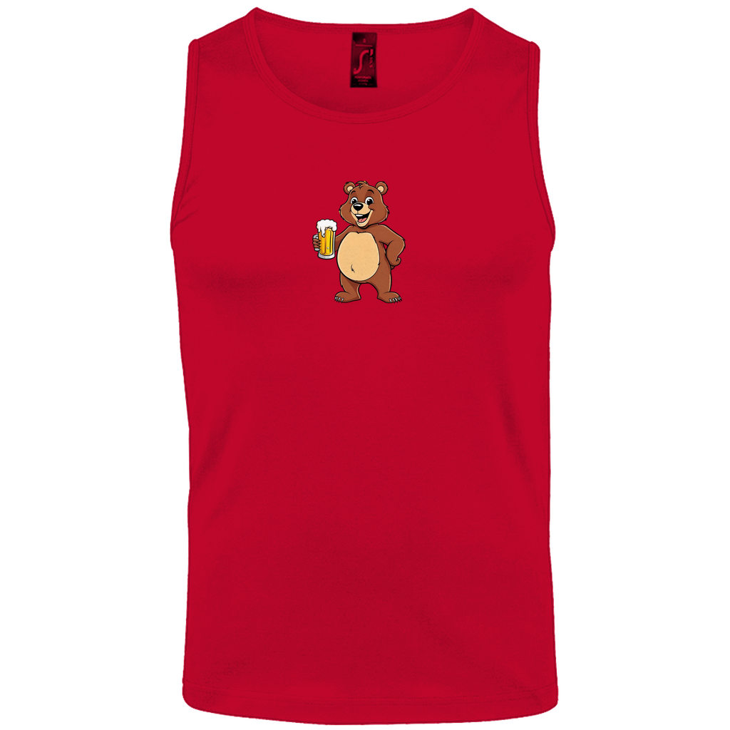"Drinking bear" Tank-Top