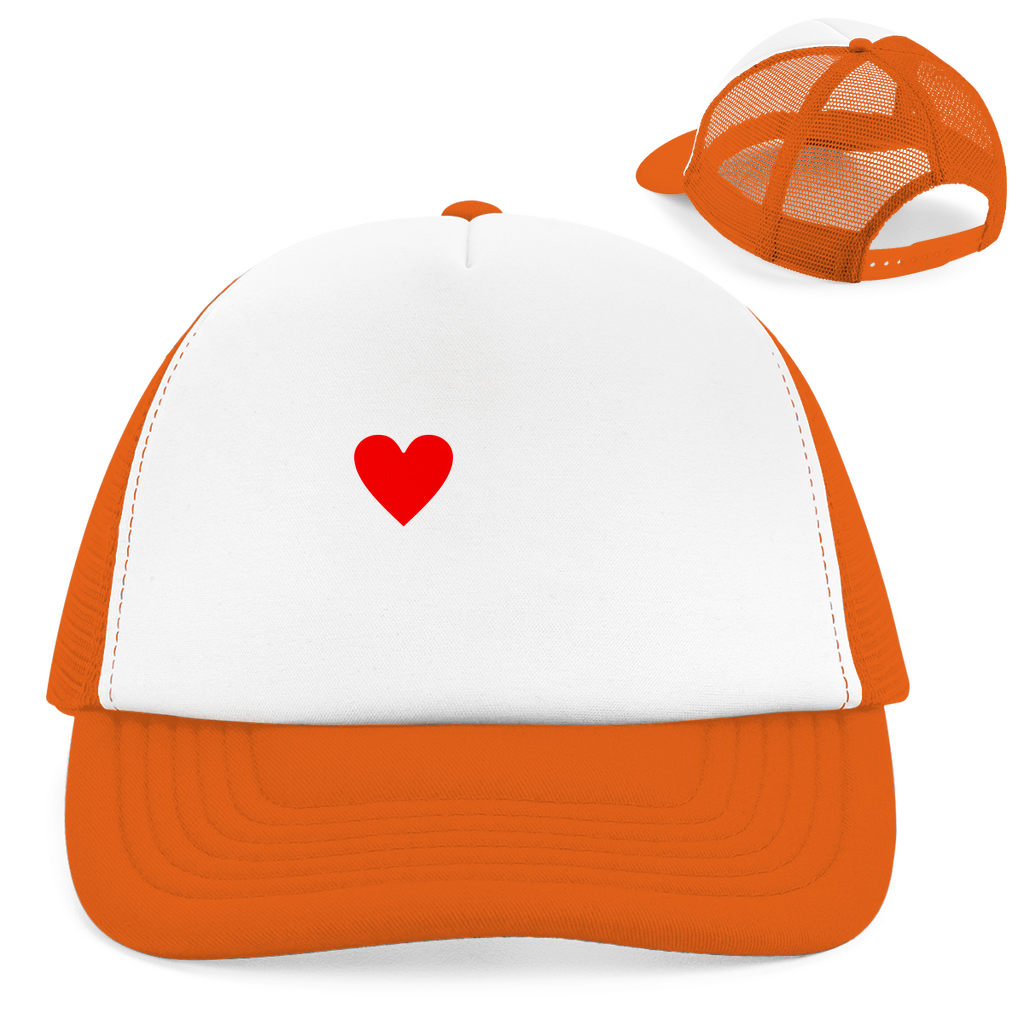 "I ❤ Hot Moms" Retro Trucker Cap