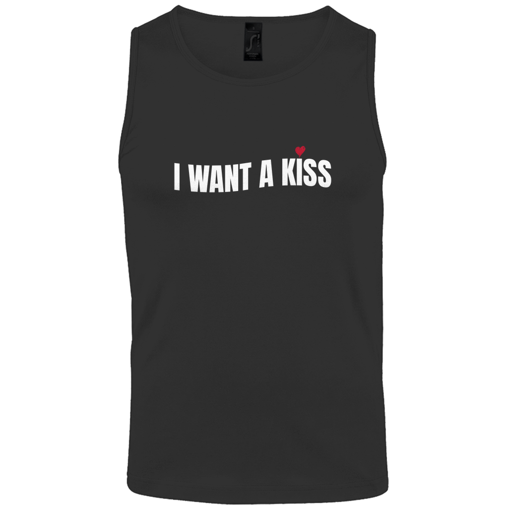 "I want a Kiss" Tank-Top
