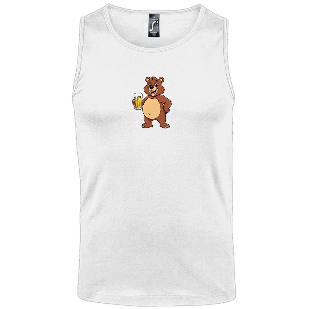 "Drinking bear" Tank-Top