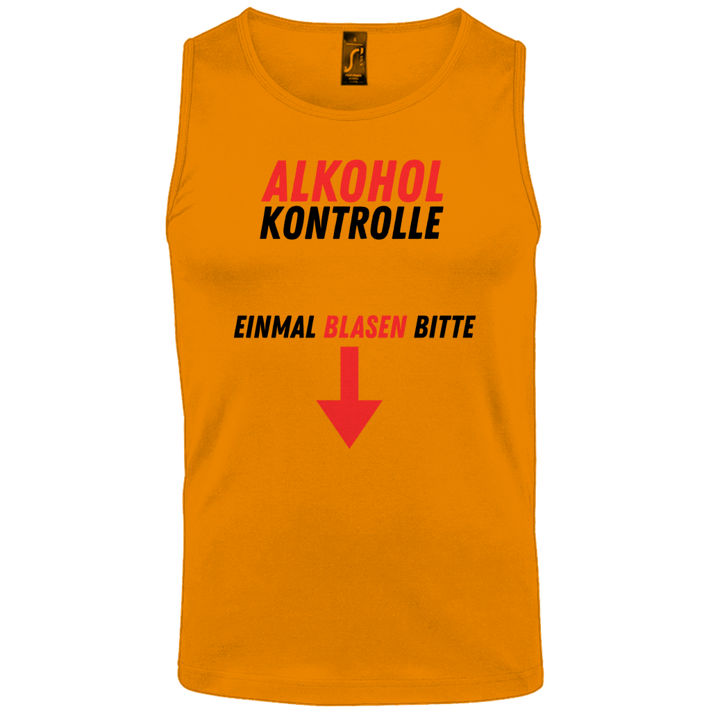"Alkohol Kontrolle" Tank-Top