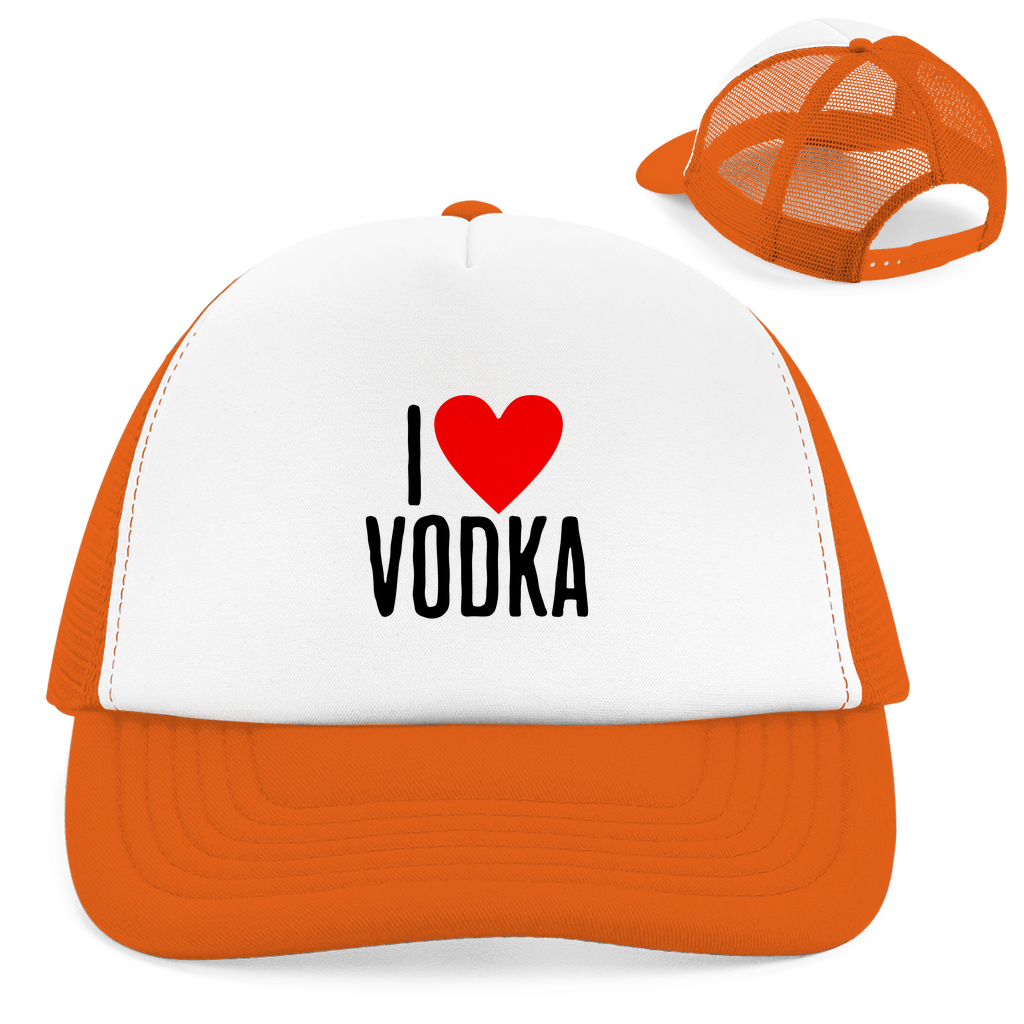 "I ❤ Vodka " Retro Trucker Cap