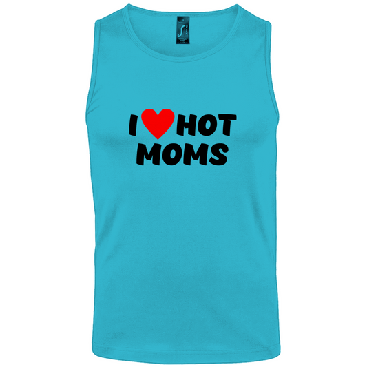 "I Love 🔥 Moms" Tank-Top