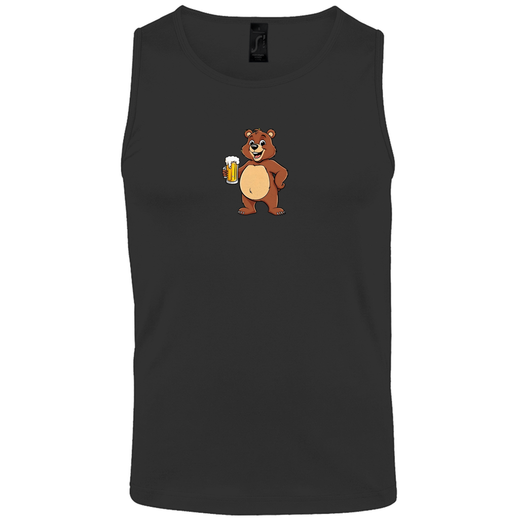 "Drinking bear" Tank-Top