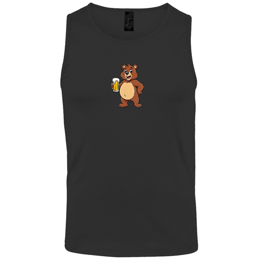 "Drinking bear" Tank-Top