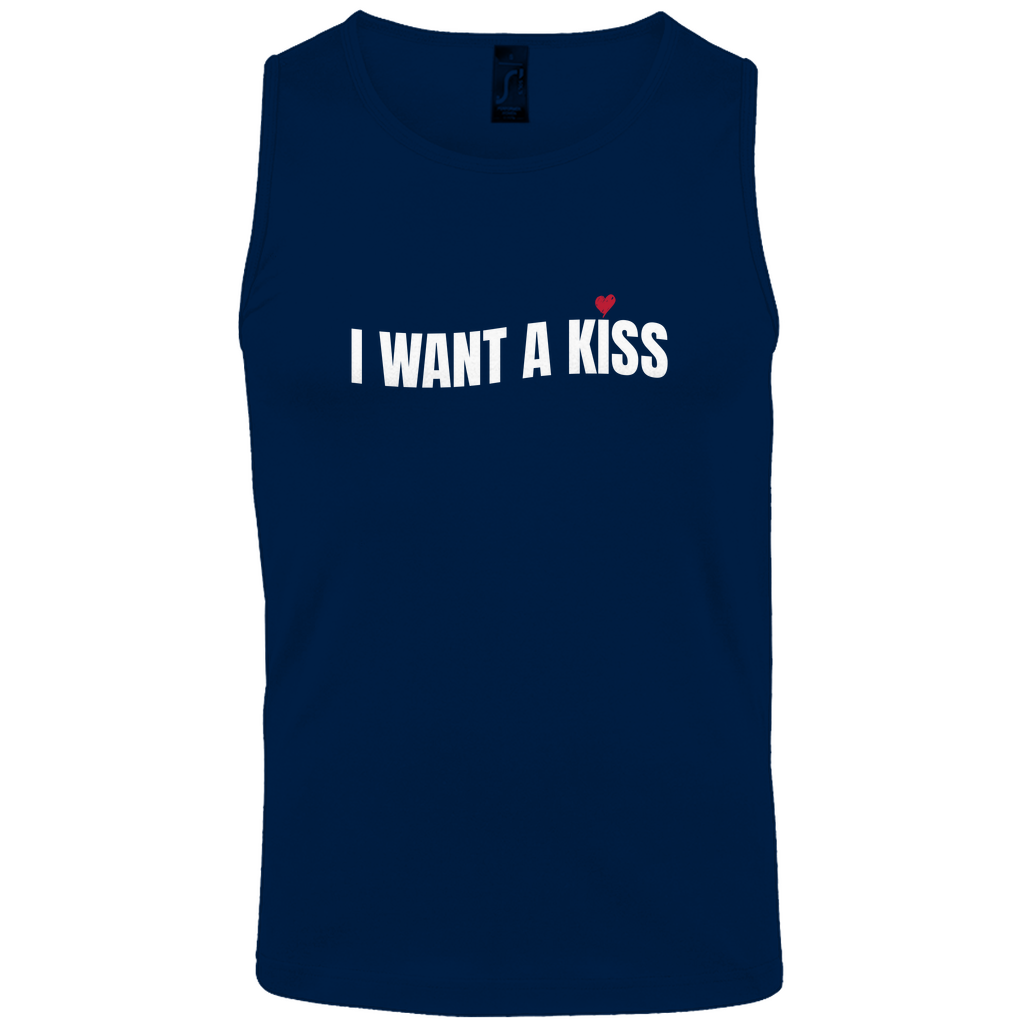 "I want a Kiss" Tank-Top