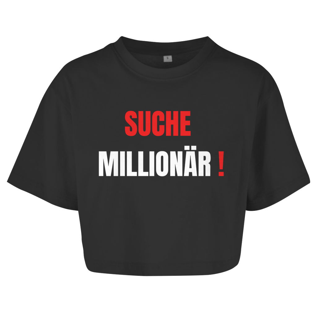 "Der Bär macht leer" Crop-Top