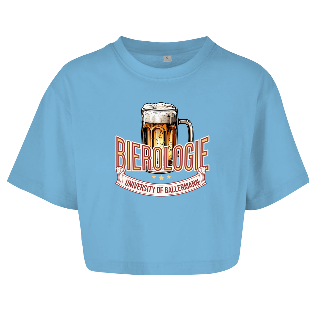 "Bierologie" Crop-Top