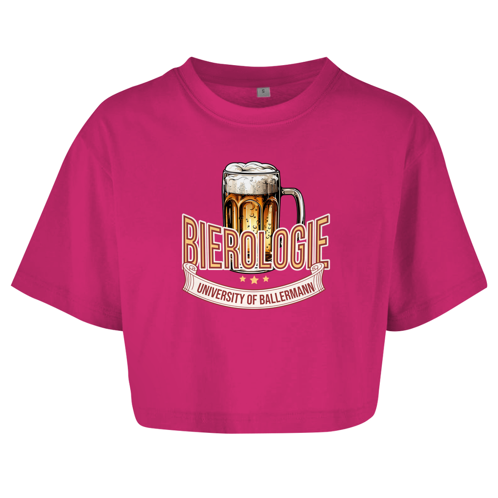 "Bierologie" Crop-Top