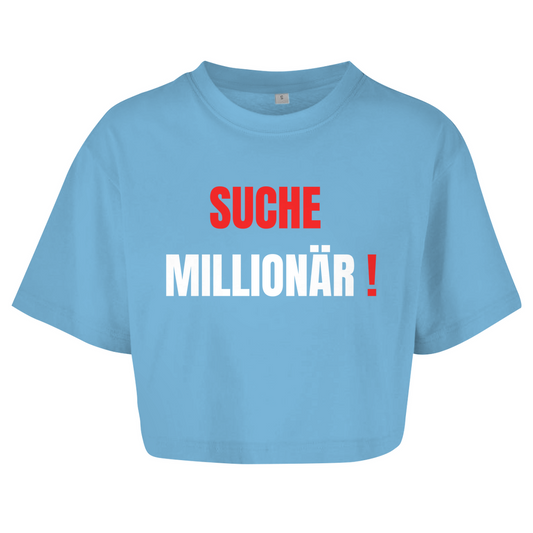 "Der Bär macht leer" Crop-Top
