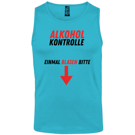 "Alkohol Kontrolle" Tank-Top