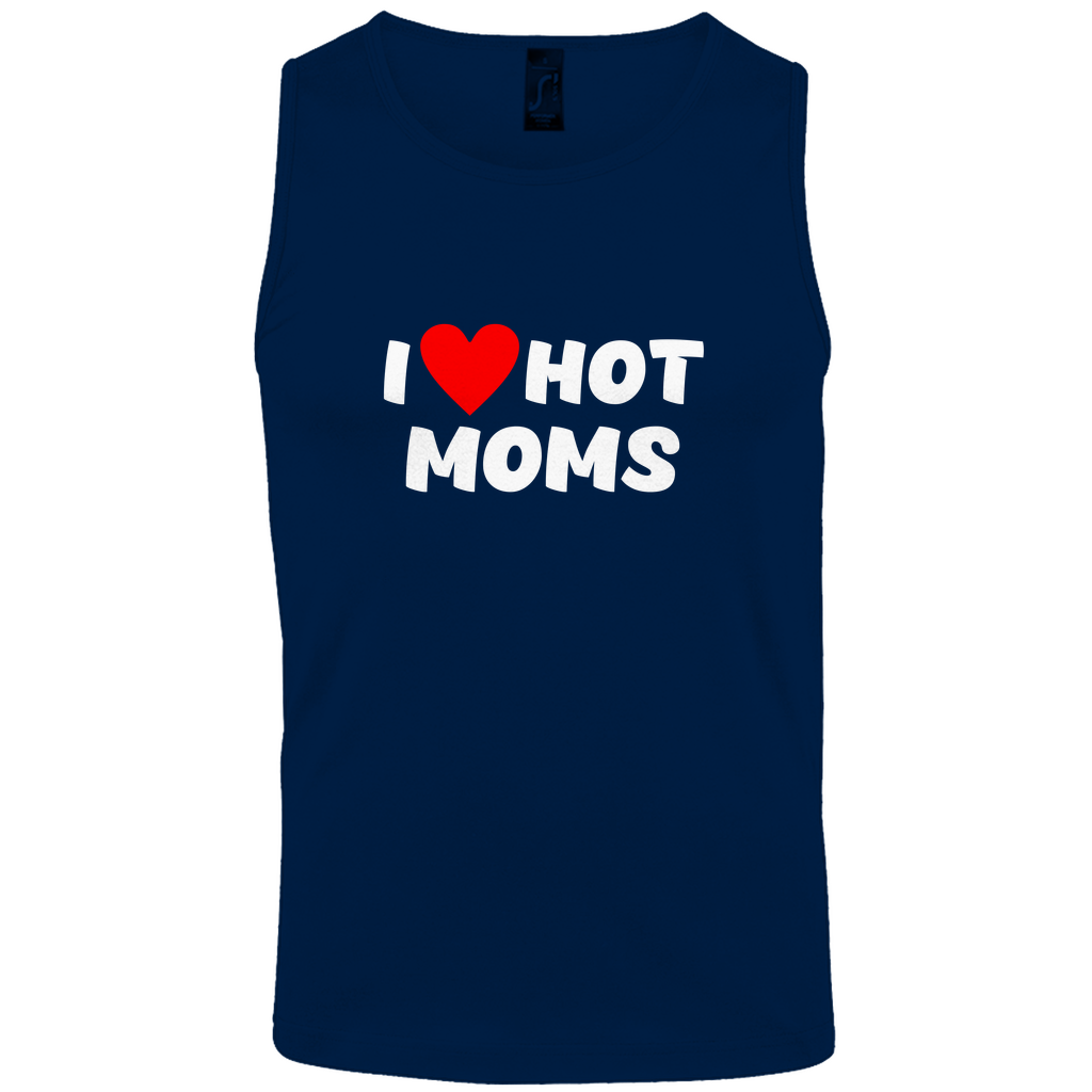 "I Love 🔥 Moms" Tank-Top