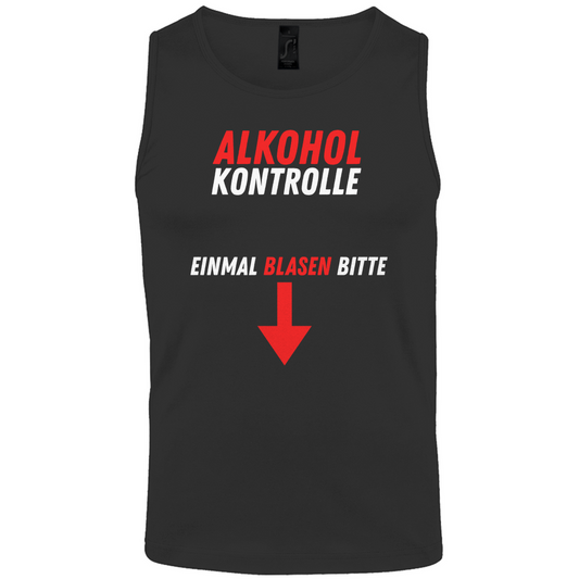 "Alkohol Kontrolle" Tank-Top