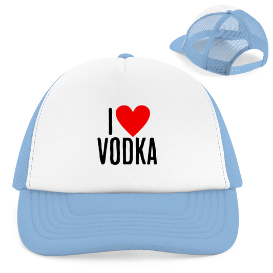 "I ❤ Vodka "  Retro Trucker Cap