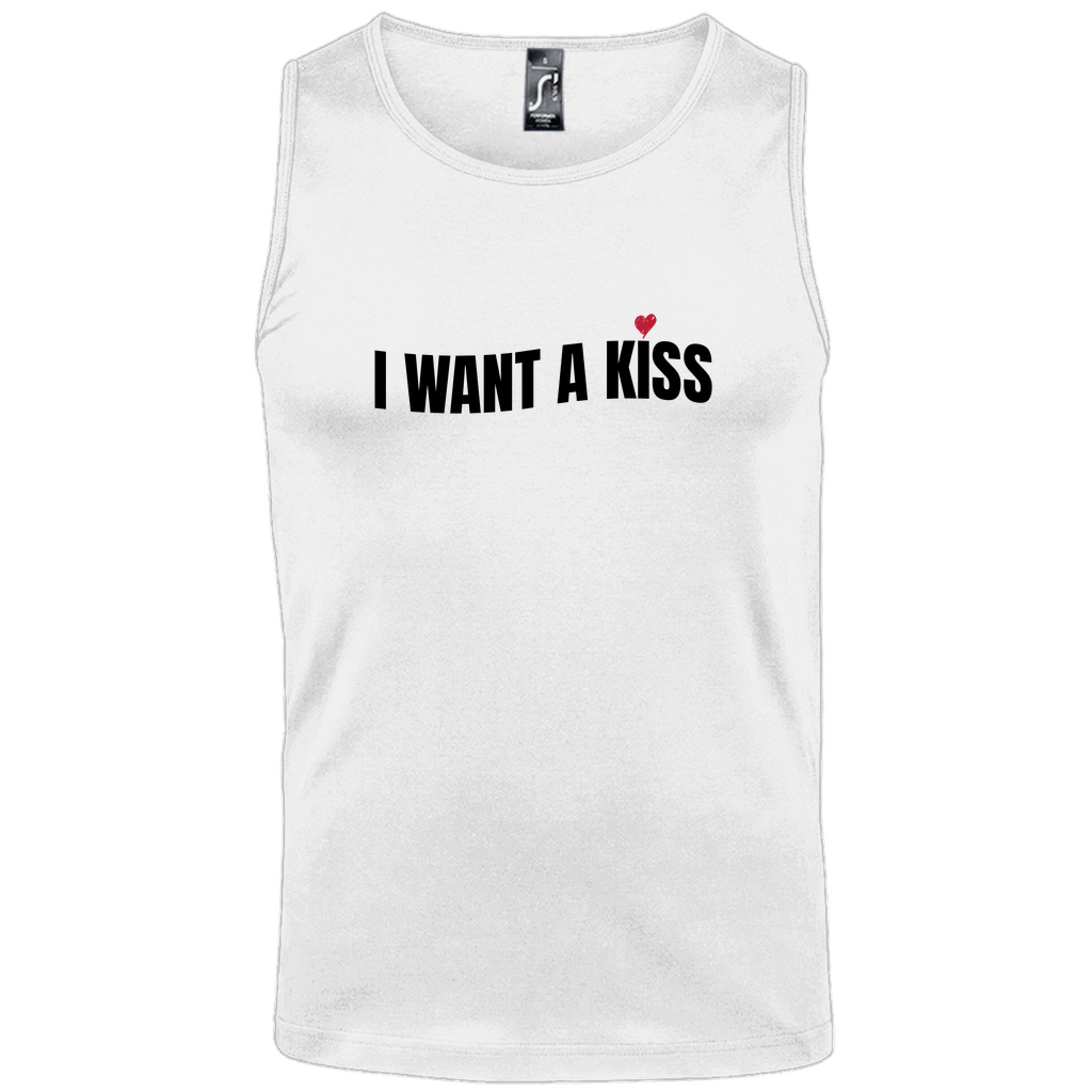 "I want a Kiss" Tank-Top