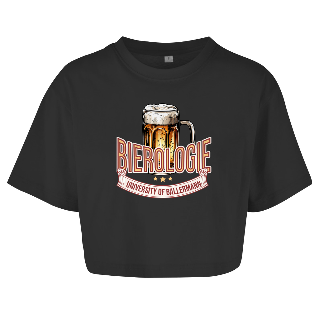 "Bierologie" Crop-Top
