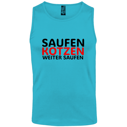 "Weiter Saufen" Tank-Top