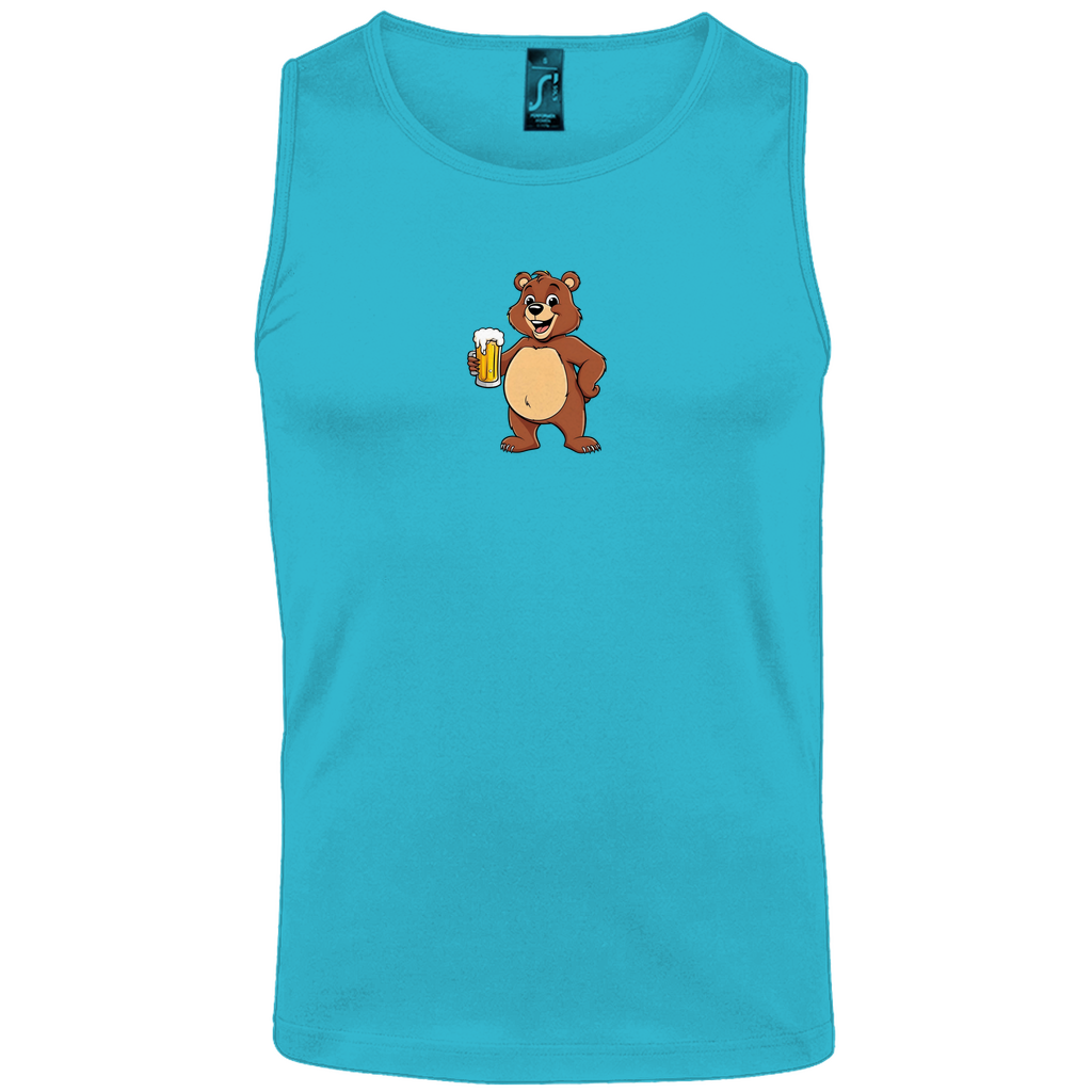 "Drinking bear" Tank-Top