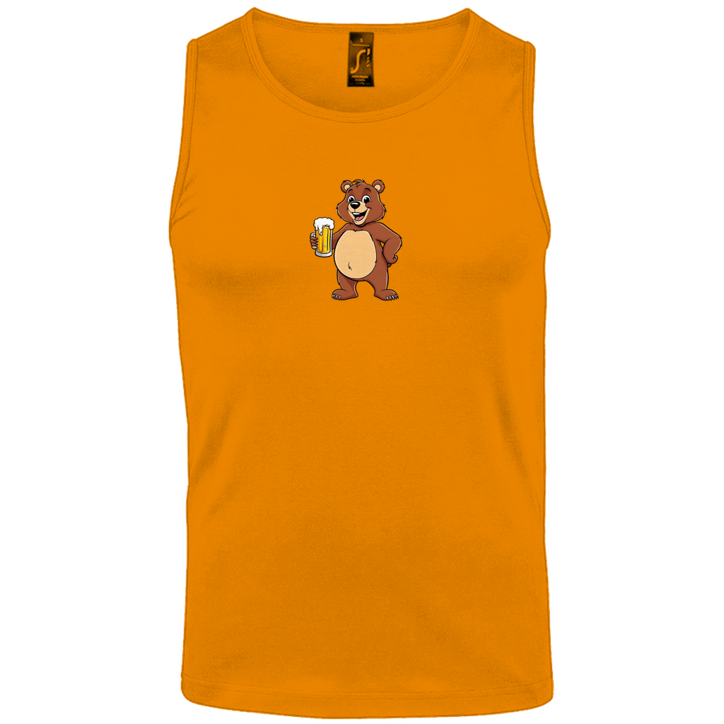 "Drinking bear" Tank-Top