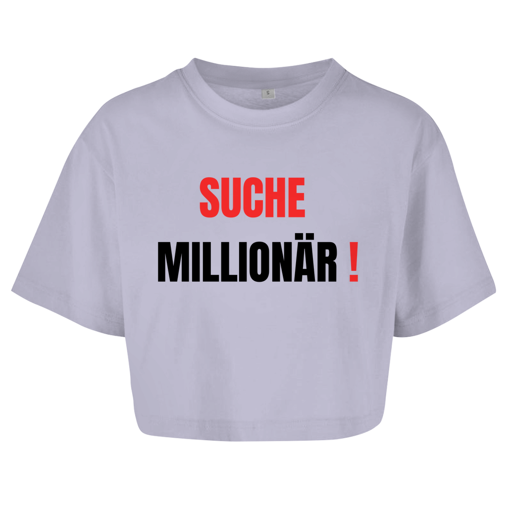 "Der Bär macht leer" Crop-Top