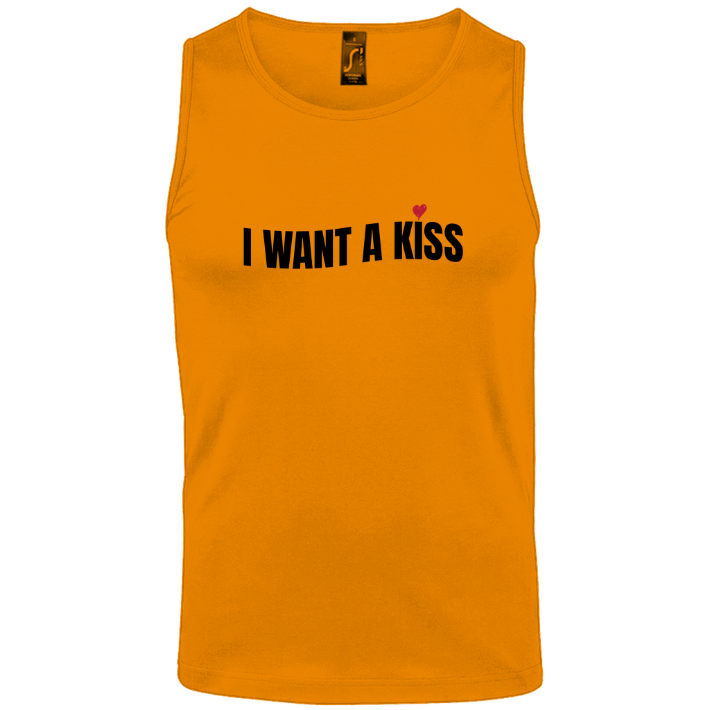 "I want a Kiss" Tank-Top