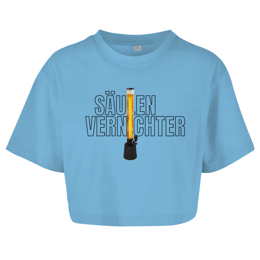 "Säulen Vernichter" Crop-Top